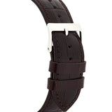  Shop Authentic Guess Delancy Quartz White Dial Brown Leather Strap Watch For Men - W0870G1 - Luxxuri