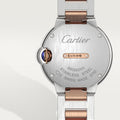  Shop Authentic Cartier Ballon Bleu De Cartier Diamonds Silver Dial Two Tone Steel Strap Watch for Women - W3BB0026 - Luxxuri