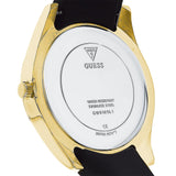  Shop Authentic Guess Clarity Gold Dial Black Silicone Strap Watch for Women - GW0109L1 - Luxxuri