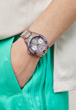  Shop Authentic Guess Lady Frontier Diamonds Silver Dial Multicolor Steel Strap Watch for Women - GW0044L1 - Luxxuri