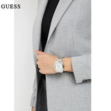  Shop Authentic Guess G-Twist Silver Dial Silver Steel Strap Watch for Women - W1082L1 - Luxxuri