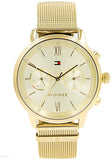  Shop Authentic Tommy Hilfiger Blake Quartz Gold Dial Gold Mesh Bracelet Watch for Women - 1782302 - Luxxuri