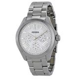  Shop Authentic Fossil Cecile Multifunction Silver Dial Silver Steel Strap Watch for Women - AM4509 - Luxxuri