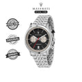  Shop Authentic Maserati Legend Chronograph Black Dial Stainless Steel Watch For Men - R8873638001 - Luxxuri