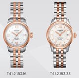  Shop Authentic Tissot Le Locle Automatic Small Lady Silver Dial Two Tone Steel Strap Watch For Women - T41.2.183.33 - Luxxuri