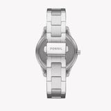  Shop Authentic Fossil Stella Sport Multifunction Silver Dial Silver Steel Strap Watch for Women - ES5108 - Luxxuri