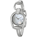  Shop Authentic Gucci Horsebit Collection Diamonds Mother of Pearl Dial Silver Steel Strap Watch For Women - YA139506 - Luxxuri