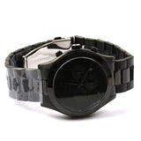  Shop Authentic Michael Kors Slim Runway Chronograph Black Dial Black Steel Strap Watch For Men - MK8919 - Luxxuri