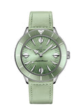  Shop Authentic Breitling Superocean Heritage '57 Pastel Paradise Green Dial Green Leather Strap Watch for Women - A10340361L1X1 - Luxxuri