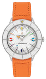  Shop Authentic Breitling Superocean Heritage '57 Pastel Paradise White Dial Orange Leather Watch for Women - A10340A11A1X1 - Luxxuri