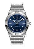  Shop Authentic Breitling Chronomat Automatic 36 Blue Dial Silver Steel Strap Watch for Women - A10380101C1A1 - Luxxuri