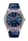  Shop Authentic Breitling Chronomat Automatic 36 South Sea Blue Dial Blue Leather Strap Watch for Women - A10380611C1P1 - Luxxuri
