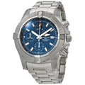  Shop Authentic Breitling Avenger Chronograph 45mm Blue Dial Silver Steel Strap Watch for Men - A13317101C1A1 - Luxxuri
