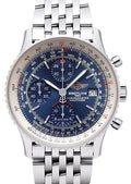  Shop Authentic Breitling Navitimer Heritage Special Edition Blue Dial Silver Steel Strap Mens Watch - A1332412/C942 - Luxxuri