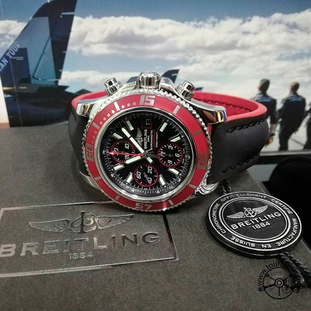  Shop Authentic Breitling Superocean Chronograph II Limited Edition 44mm Automatic Mens Watch - A1334102/BA86 - Luxxuri