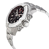  Shop Authentic Breitling Super Avenger Chronograph 48 Black Dial Silver Steel Strap Watch for Men - A13375101B1A1 - Luxxuri