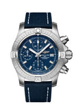  Shop Authentic Breitling Avenger Chronograph 43 Blue Dial Blue Nylon Strap Watch for Men - A13385101C1X1 - Luxxuri