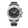  Shop Authentic Breitling Avenger Chronograph 43 Black Dial Silver Steel Strap Watch for Men - A13385101B1A1 - Luxxuri