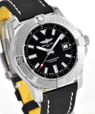  Shop Authentic Breitling Avenger Automatic 43mm Black Dial Black Nylon Strap Watch for Men - A17318101B1X2 - Luxxuri