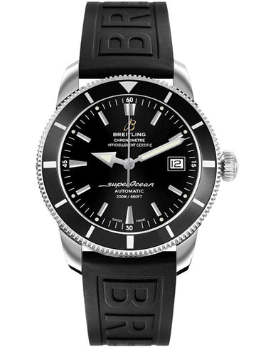  Shop Authentic Breitling Superocean Heritage Automatic 42mm Calibre 17 Black Dial Mens Watch - A1732124 - Luxxuri