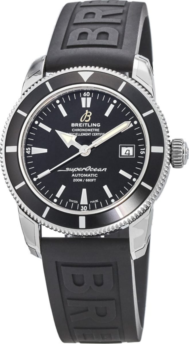  Shop Authentic Breitling Superocean Heritage Automatic 42mm Calibre 17 Black Dial Mens Watch - A1732124 - Luxxuri