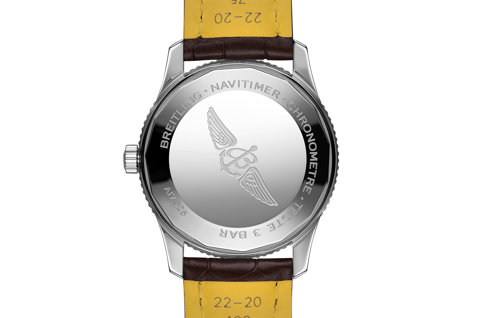  Shop Authentic Breitling Navitimer 1 Automatic 41mm White Dial Brown Leather Strap Mens Watch - A17326211G1P1 - Luxxuri