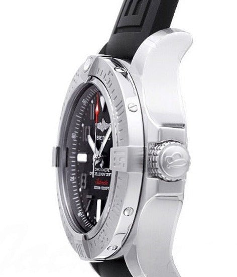  Shop Authentic Breitling Avenger II Seawolf Stainless Steel 45mm Black Rubber Strap Mens Watch - A1733110/BC31/153S - Luxxuri