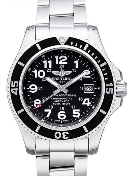  Shop Authentic Breitling Superocean II 42mm Calibre 17 Automatic Mens Watch - A17365C9 - Luxxuri