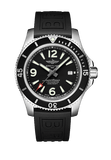  Shop Authentic Breitling Superocean II 44mm Black Dial Black Rubber Strap Watch for Men - A17367D71B1S2 - Luxxuri