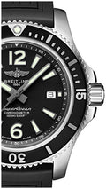  Shop Authentic Breitling Superocean II 44mm Black Dial Black Rubber Strap Watch for Men - A17367D71B1S2 - Luxxuri