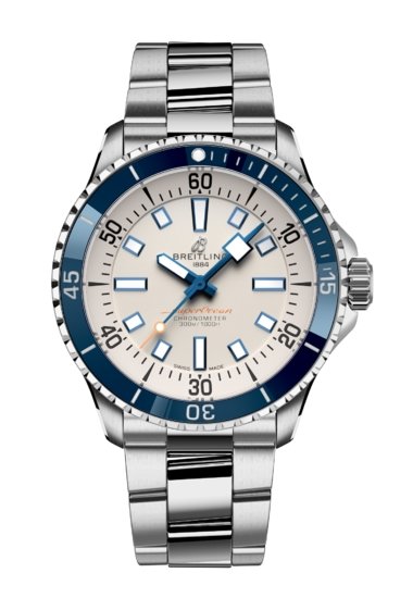  Shop Authentic Breitling Superocean Automatic 42 White Dial Green Silver Steel Strap Watch for Men - A17375E71G1A1 - Luxxuri