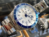  Shop Authentic Breitling Superocean Automatic 42 White Dial Green Silver Steel Strap Watch for Men - A17375E71G1A1 - Luxxuri