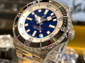  Shop Authentic Breitling Superocean Automatic 44mm Blue Dial Silver Steel Strap Watch for Men - A17376211C1A1 - Luxxuri
