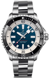  Shop Authentic Breitling Superocean Automatic 44mm Blue Dial Silver Steel Strap Watch for Men - A17376211C1A1 - Luxxuri
