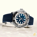  Shop Authentic Breitling Superocean Automatic 44 Blue Dial Blue Rubber Strap Watch for Men - A17376211C1S1 - Luxxuri