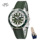  Shop Authentic Breitling Superocean Automatic 44 Green Dial Green Rubber Strap Watch for Men - A17376A31L1S1 - Luxxuri
