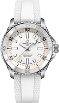  Shop Authentic Breitling Superocean Automatic 36 White Dial White Rubber Strap Watch for Men - A17377211A1S1 - Luxxuri