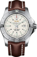  Shop Authentic Breitling Colt Automatic 44mm Brown Leather Strap Mens Watch - A1738811/G791/437X - Luxxuri