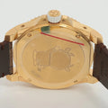  Shop Authentic Gucci Dive Doraemon Brown Dial Brown Leather Strap Watch For Men - YA136334 - Luxxuri