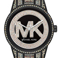  Shop Authentic Michael Kors Ritz Crystals Black Dial Two Tone Steel Strap Watch for Women - MK6733 - Luxxuri