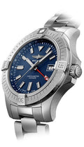  Shop Authentic Breitling Avenger Automatic GMT 45 Blue Dial Silver Steel Strap Watch for Men - A32395101C1A1 - Luxxuri