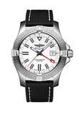  Shop Authentic Breitling Avenger Automatic GMT 43 White Dial Black Nylon Strap Watch for Men - A32397101A1X1 - Luxxuri