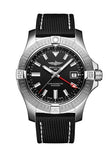  Shop Authentic Breitling Avenger Automatic GMT 43 Black Dial Black Nylon Strap Watch for Men - A32397101B1X1 - Luxxuri
