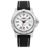  Shop Authentic Breitling Avenger Automatic GMT 43 White Dial Black Nylon Strap Watch for Men - A32397101A1X1 - Luxxuri