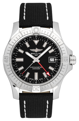  Shop Authentic Breitling Avenger Automatic 43mm Black Dial Black Nylon Strap Watch for Men - A17318101B1X2 - Luxxuri