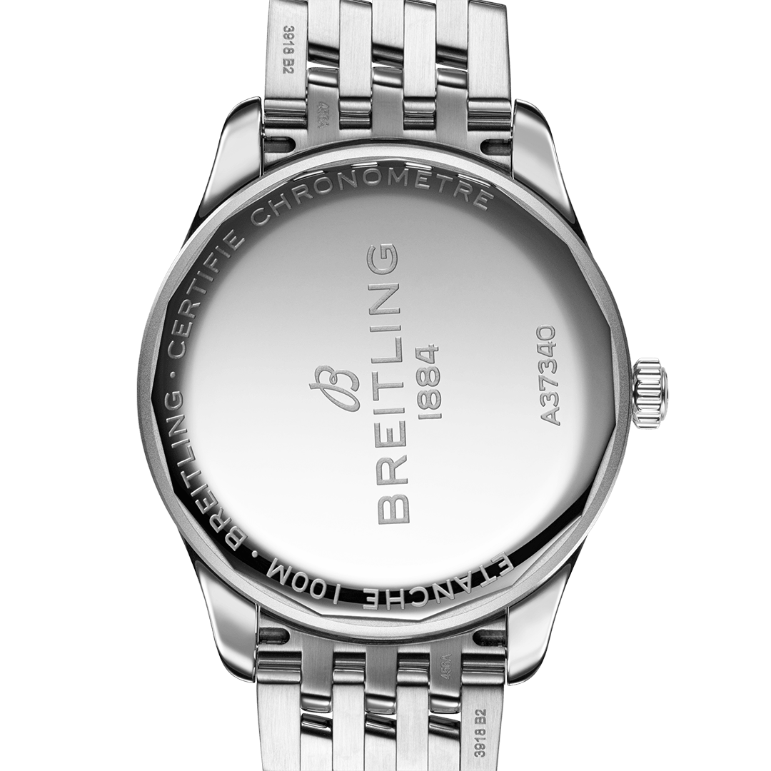  Shop Authentic Breitling Premier Automatic 40mm Stainless Steel Silver Dial Mens Watch - A37340351G1A1 - Luxxuri