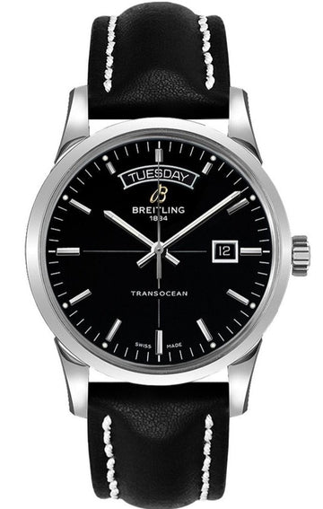  Shop Authentic Breitling Transocean Day & Date 42mm Automatic Mens Watch - A4531012/BB69/435X/A2  0BA.1 - Luxxuri
