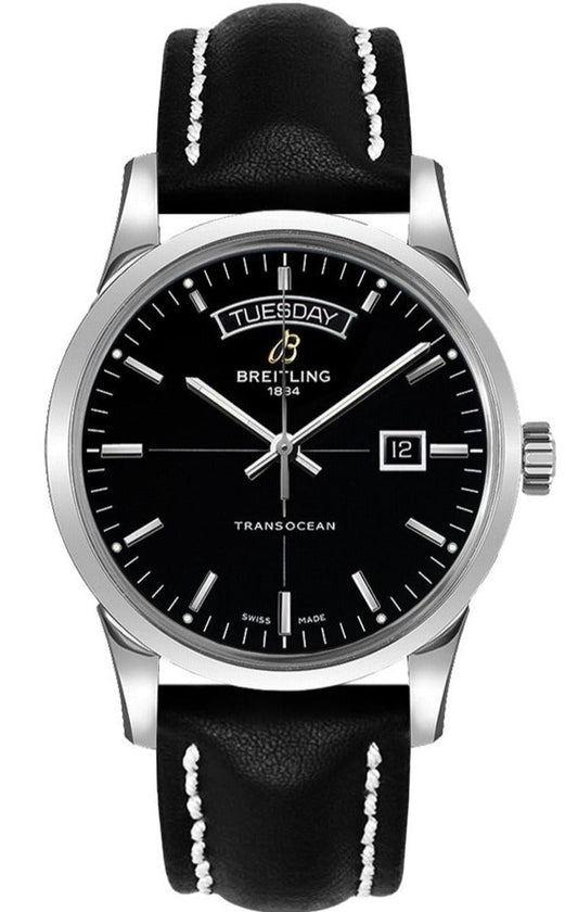  Shop Authentic Breitling Transocean Day & Date 42mm Automatic Mens Watch - A4531012/BB69/435X/A2  0BA.1 - Luxxuri