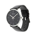  Shop Authentic Calvin Klein High Noon Quartz Black Dial Black Leather Strap Watch for Men - K8M211C1 - Luxxuri