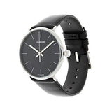  Shop Authentic Calvin Klein High Noon Quartz Black Dial Black Leather Strap Watch for Men - K8M211C1 - Luxxuri